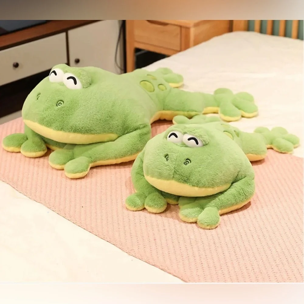 Giant Big Frog Plush Toy Stuffed Plushie, Plush 80cm Green Frog, NWOT
